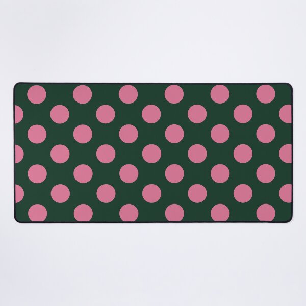 Item preview, Large pink polka dots on green designed and sold by Nolan6.