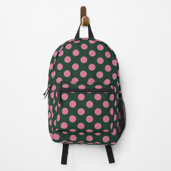 Item preview, Large pink polka dots on green designed and sold by Nolan6.