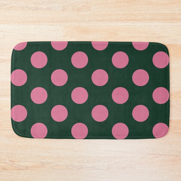Item preview, Large pink polka dots on green designed and sold by Nolan6.
