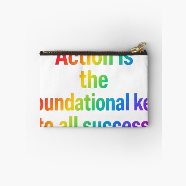 Item preview, Action is the foundational key to all success designed and sold by AllRoundTees.