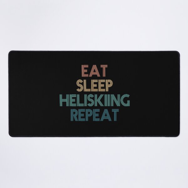 Item preview, Eat Sleep Heliskiing Repeat - Gift For Heliskiing Fans designed and sold by kindxinn.