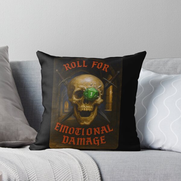 Item preview, Roll for emotional damage  designed and sold by abby-thorns.