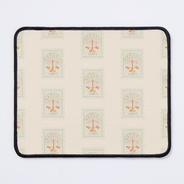 Item preview, Libra Zodiac Stamp – Celestial Vintage Astrology Art designed and sold by CozyMuse.