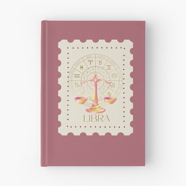 Item preview, Libra Zodiac Stamp – Celestial Vintage Astrology Art designed and sold by CozyMuse.