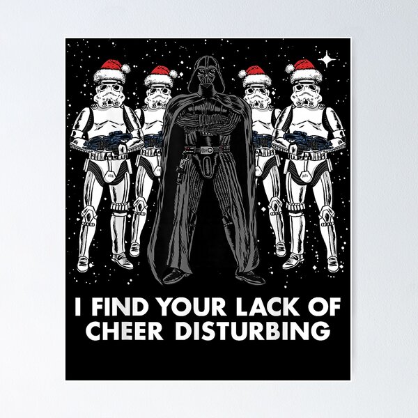Item preview, Graphic Tee Funny Vaderx Trooper Lack Cheer Christmas Graphic Woman's  designed and sold by KathieHilario.