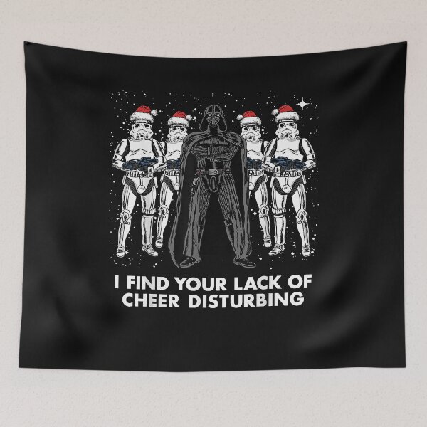 Item preview, Graphic Tee Funny Vaderx Trooper Lack Cheer Christmas Graphic Woman's  designed and sold by KathieHilario.