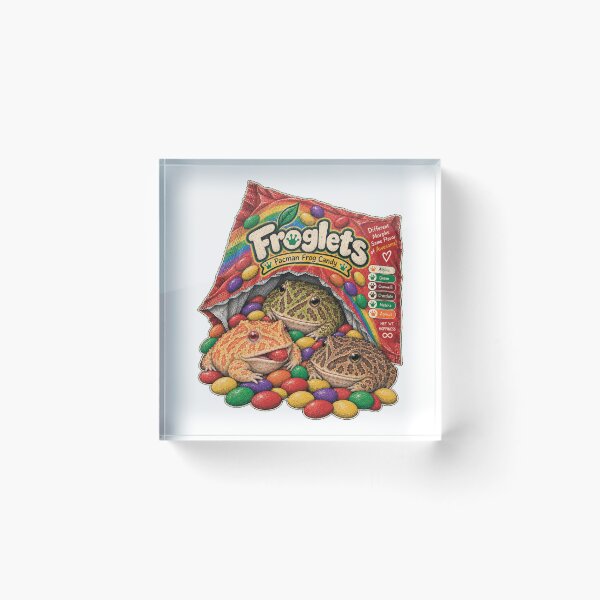 Item preview, Froglets – Colorful Pacman Frog Morphs designed and sold by threadandfangs.