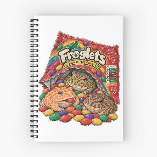 Item preview, Froglets – Colorful Pacman Frog Morphs designed and sold by threadandfangs.