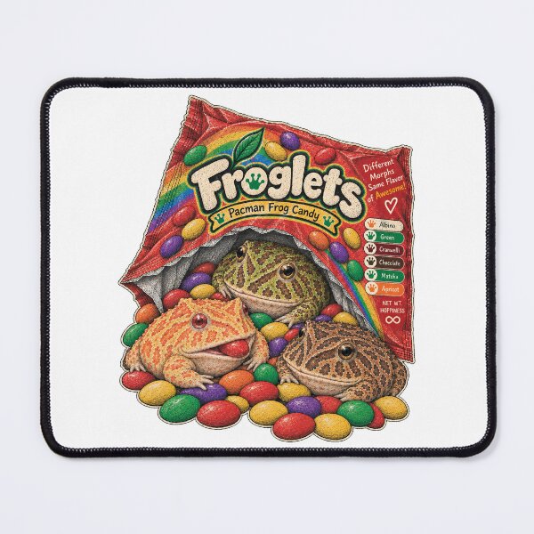Item preview, Froglets – Colorful Pacman Frog Morphs designed and sold by threadandfangs.