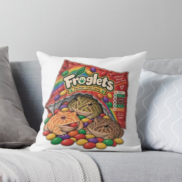 Item preview, Froglets – Colorful Pacman Frog Morphs designed and sold by threadandfangs.