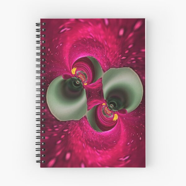 Item preview, Magenta and Green Floral Spirals designed and sold by SilentBloomLab.