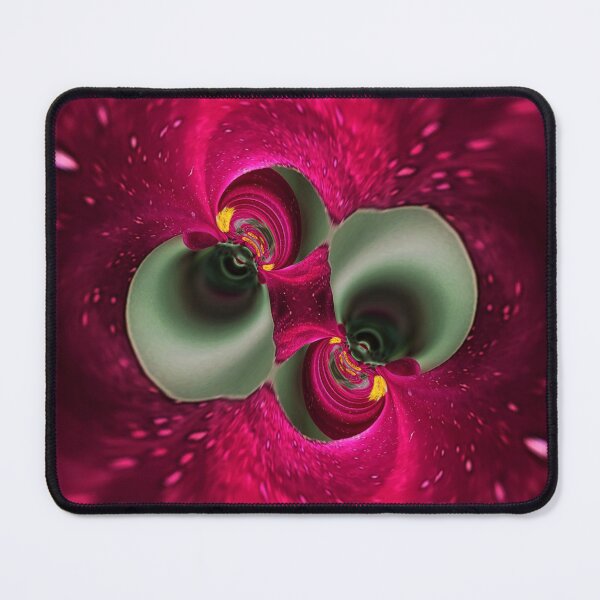 Item preview, Magenta and Green Floral Spirals designed and sold by SilentBloomLab.