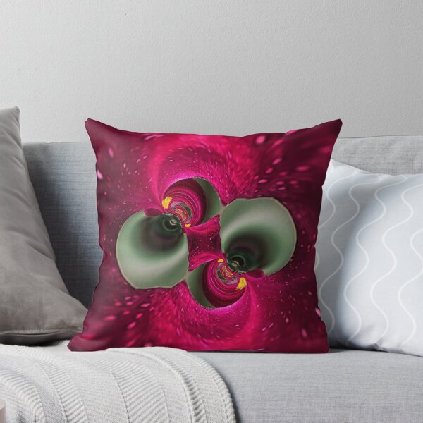Item preview, Magenta and Green Floral Spirals designed and sold by SilentBloomLab.
