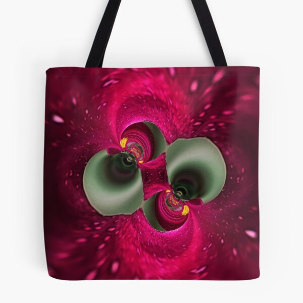 Item preview, Magenta and Green Floral Spirals designed and sold by SilentBloomLab.