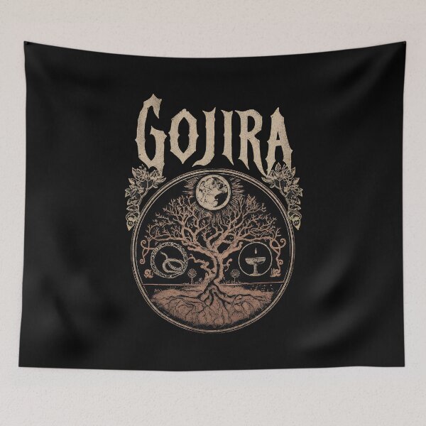 Item preview, Gojiras Band Mystics Tree designed and sold by CressidaRook.