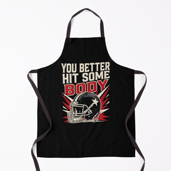 Item preview, You Better Hit Somebody Funny Football Lover Helmet designed and sold by Redgiant87x.