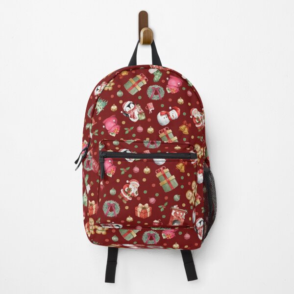 Item preview, Watercolor Christmas on Dark Red designed and sold by KSimpson838.
