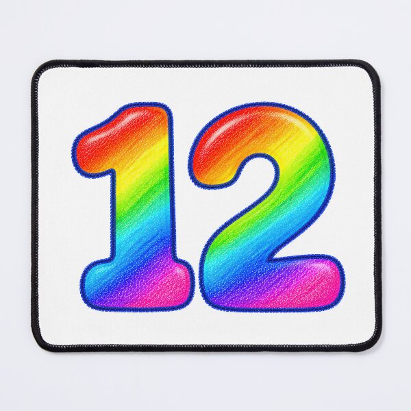 Item preview, Number 12 designed and sold by nimmitrends.