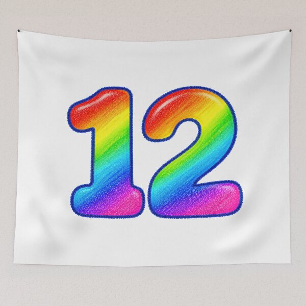 Item preview, Number 12 designed and sold by nimmitrends.