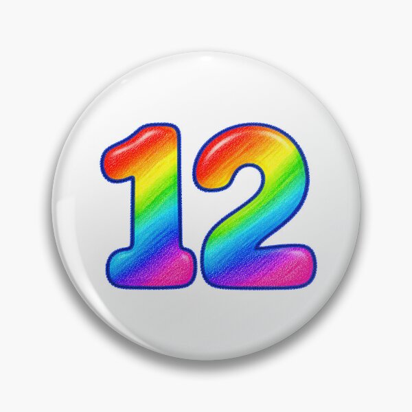 Item preview, Number 12 designed and sold by nimmitrends.
