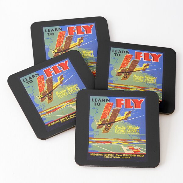 Item preview, Vintage flying school poster designed and sold by stevepaint.