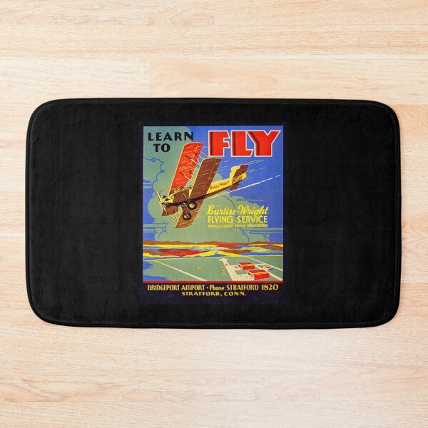 Item preview, Vintage flying school poster designed and sold by stevepaint.