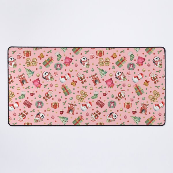 Item preview, Watercolor Christmas on Pink designed and sold by KSimpson838.
