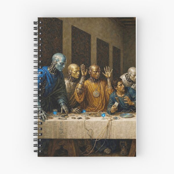 Item preview, The Last Supper Triptych: Part I — The Human Element | Sci-Fi Art designed and sold by DMarquiseArt.