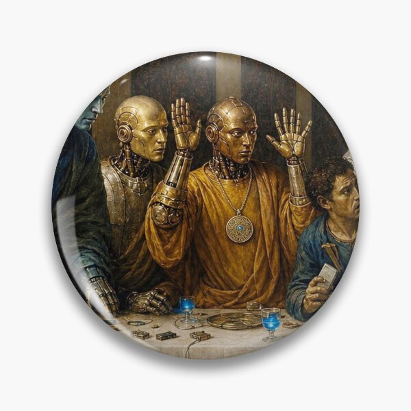Item preview, The Last Supper Triptych: Part I — The Human Element | Sci-Fi Art designed and sold by DMarquiseArt.