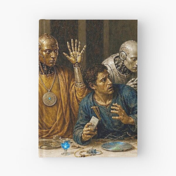 Item preview, The Last Supper Triptych: Part I — The Human Element | Sci-Fi Art designed and sold by DMarquiseArt.