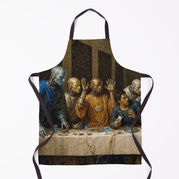 Item preview, The Last Supper Triptych: Part I — The Human Element | Sci-Fi Art designed and sold by DMarquiseArt.