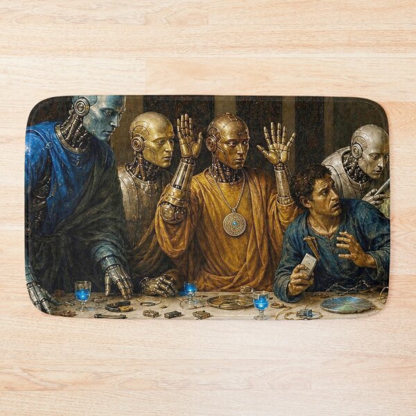 Item preview, The Last Supper Triptych: Part I — The Human Element | Sci-Fi Art designed and sold by DMarquiseArt.