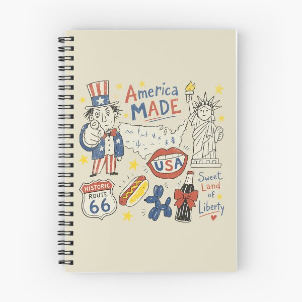 Item preview, Patriotic American Icons Collage designed and sold by Studio Bootleg.