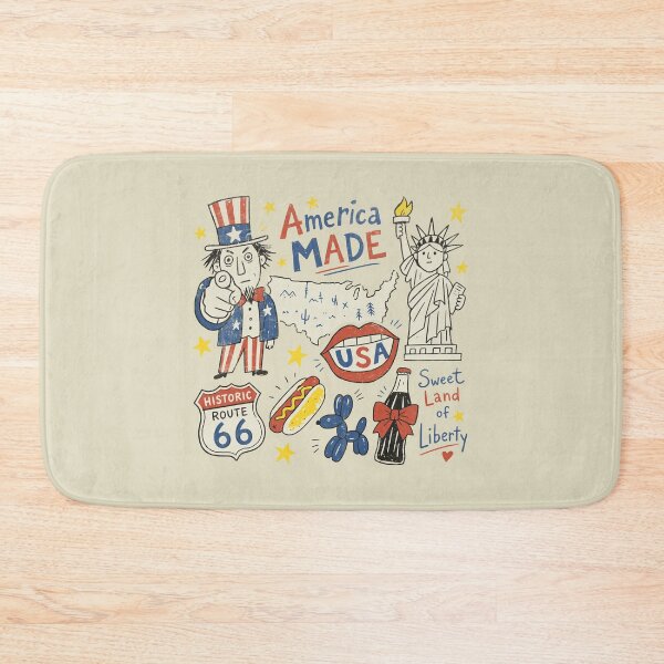 Item preview, Patriotic American Icons Collage designed and sold by Studio Bootleg.