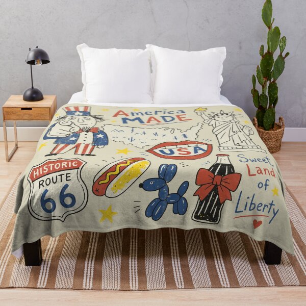 Item preview, Patriotic American Icons Collage designed and sold by Studio Bootleg.