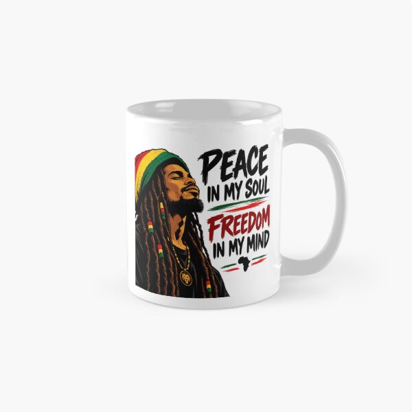 Item preview, Peace in My Soul Freedom in My Mind designed and sold by ROOTS & SOUL.