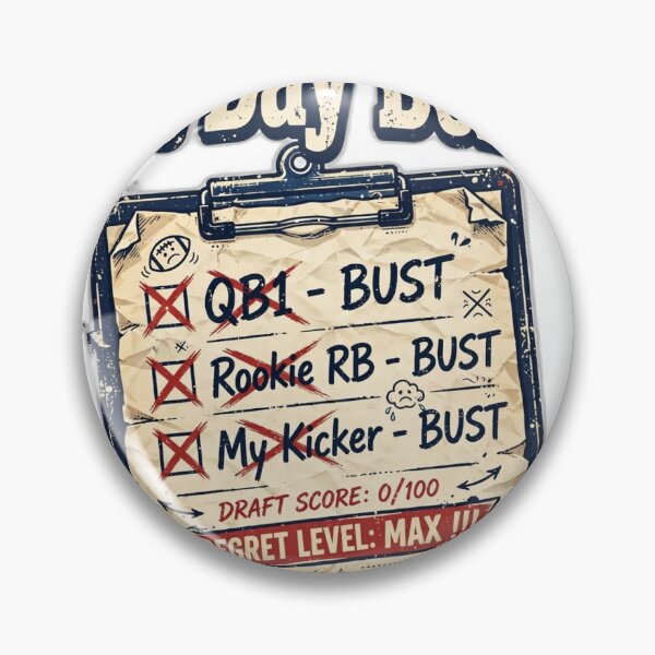 Item preview, Draft Day Delusion Shirt | Funny Fantasy Football Draft Loser T-Shirt designed and sold by FitEnvy.