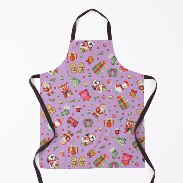Item preview, Watercolor Christmas on Light Purple  designed and sold by KSimpson838.