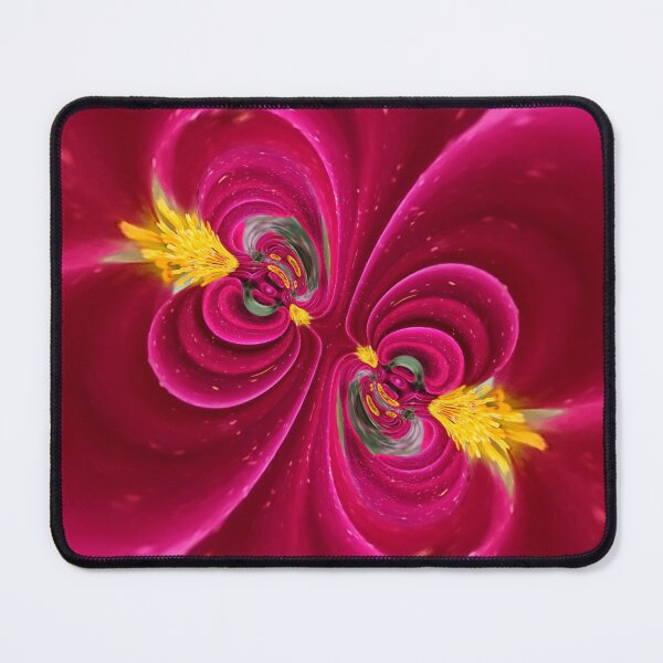Item preview, Magenta and Gold Floral Spiral designed and sold by SilentBloomLab.