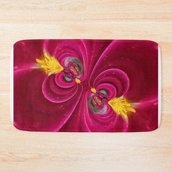 Item preview, Magenta and Gold Floral Spiral designed and sold by SilentBloomLab.
