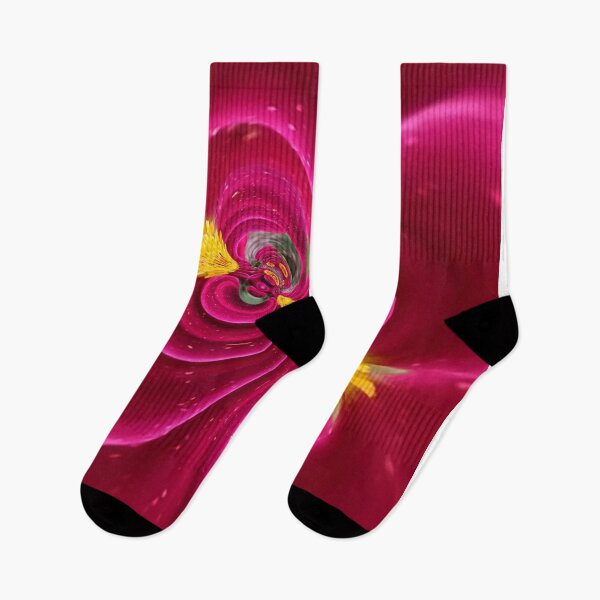 Item preview, Magenta and Gold Floral Spiral designed and sold by SilentBloomLab.