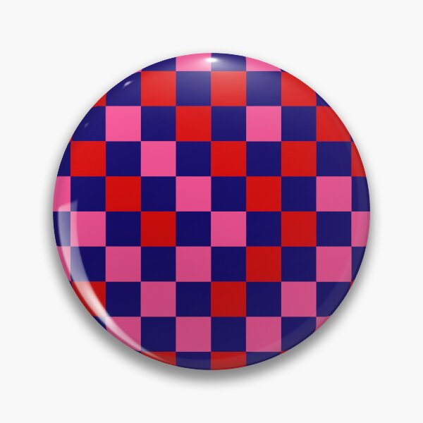 Item preview, Red Pink and Navy blue Checkered  Design   designed and sold by PatternTitan.