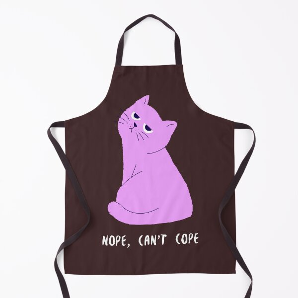 Item preview, Can't Cope Cat designed and sold by Angie's Page.