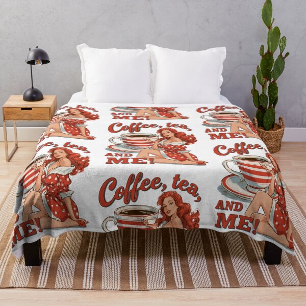 Item preview, Coffee, Tea, AND Me! | Seductive Coffee Lover Flirty Pop Culture designed and sold by Ignorant-Artist.