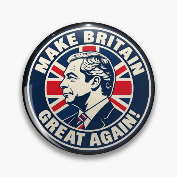 Item preview, Make Britain Great Again – Circular Union Jack Emblem designed and sold by JesterKrewArt.