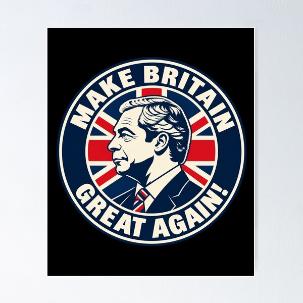 Item preview, Make Britain Great Again – Circular Union Jack Emblem designed and sold by JesterKrewArt.