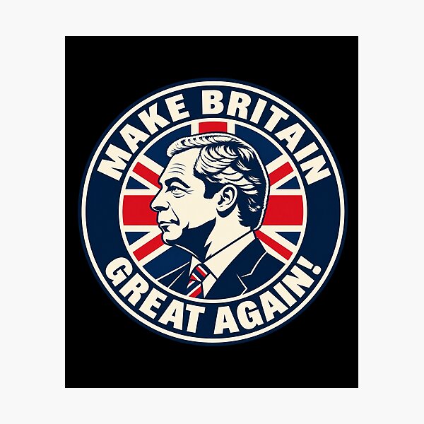 Item preview, Make Britain Great Again – Circular Union Jack Emblem designed and sold by JesterKrewArt.