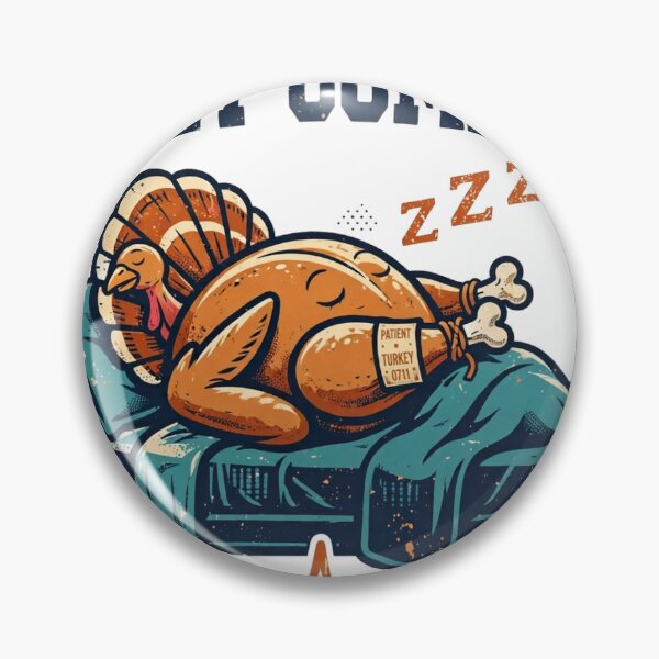 Item preview, Turkey Coma Unit Shirt | Funny Thanksgiving Nurse Turkey T-Shirt designed and sold by FitEnvy.