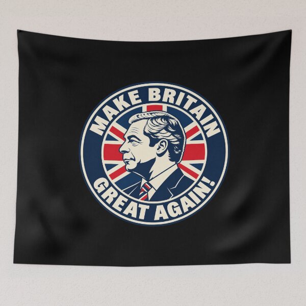Item preview, Make Britain Great Again – Circular Union Jack Emblem designed and sold by JesterKrewArt.