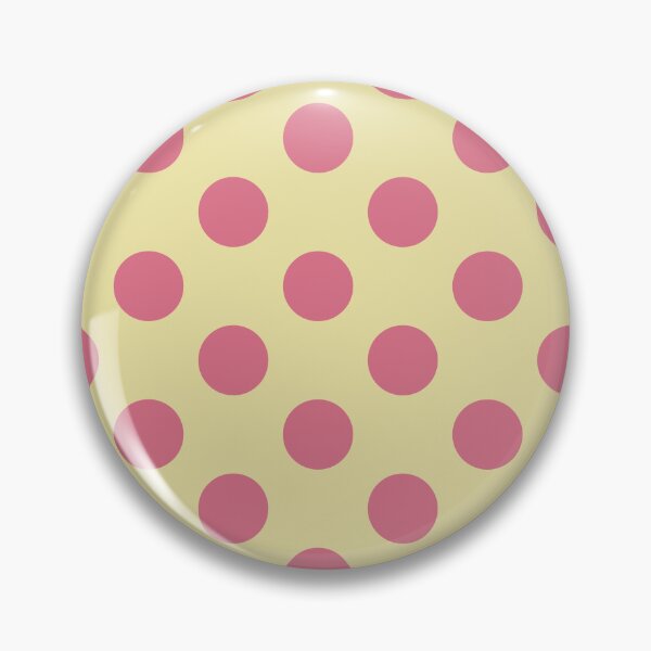 Item preview, Large pink polka dots on yellow designed and sold by Nolan6.